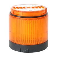 Allen-Bradley 856T Stack Light In Line Module 70mm 24V AC DC Multi Func Steady Flash Strobe Amber
