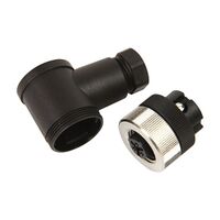 AB Pre Wired Connection System Terminal Chamber 4 to 6mm AC Micro 3 Pin Male Right Angle