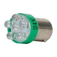 Austrol N100 Lamp BA15D LED 24V AC DC Green
