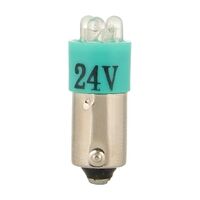 Sprecher and Schuh D7 Lamp BA9S LED 24V AC DC Green