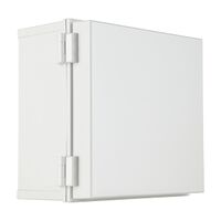 Fibox CAB Enclosure Wall Mount PC IP65 W150 x H150 x D110mm with Latch Grey