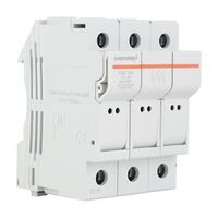 Mersen CM Cylindrical Fuse Holder 10 X 38mm 690V AC 32A 3Pole