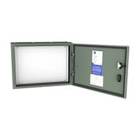 NHP Concept Plus Panelboard Accessory Module 432mm IP42 with Blank Escutcheon Grey