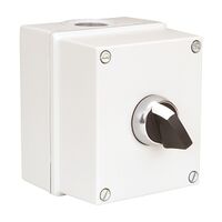 Sprecher and Schuh D7 Enclosed Selector Switch Station Plastic Non ill 2 POS Operator Maint 1NO IP66