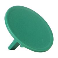 Sprecher and Schuh D7 Colour Cap for Flush and Guarded Non illuminated Pushbutton 22.5mm Green Blank