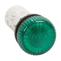 Sprecher and Schuh D7 Pilot Light Monolithic 22.5 mm Green Integrated LED 24V AC DC