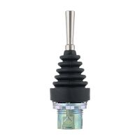 Sprecher and Schuh D7 Toggle Switch 22.5mm Metal 4 Position Spring Return