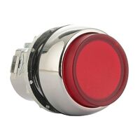 Sprecher and Schuh D7 PushButton 22.5 mm Metal Momentary Illuminated Extended Head Red
