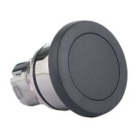 Sprecher and Schuh D7 Pushbutton 22.5 mm Metal Momentary Mush Hd 40 mm Black