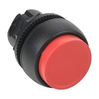 Sprecher and Schuh D7 Pushbutton 22.5 mm Head Only Plastic Momentary Extended Red Cap Non Ill