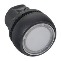 Sprecher and Schuh D7 Pushbutton 22.5 mm Head Only Plastic MOM Flush Clear Lens Cap Illuminated