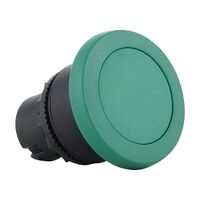 Sprecher and Schuh D7 PushButton 22.5mm Momentary Mushroom Plastic Head 40 mm Green