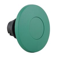 Sprecher and Schuh D7 PushButton 22.5mm Momentary Mushroom Plastic Head 60 mm Green