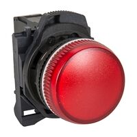 Sprecher and Schuh D7 Pilot Light 22.5mm Complete Plastic LED 240V AC Red