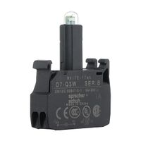 Sprecher and Schuh D7 LED Module Spring Clamp Screwless LED White 24V AC/DC Latch Mounting