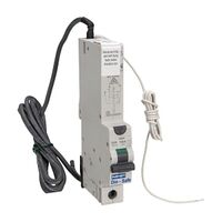 NHP DIN-T Residual Current Device Long Body w/ Overcurrent 10kA 32A 1Pole and N D Curve 30mA Type A