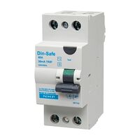 NHP DIN-T Residual Current Circuit Breaker RCCB 1Pole plus Neutral 40A 30mA Type F AEG Brand FPF