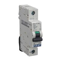 NHP DIN-T Miniature Circuit Breaker DC 6kA 1Pole 0.5A C Curve