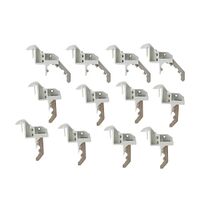 NHP DIN-T LOCKDIN MCBS and DSRCBH Right Hand 6.5mm 12 Pack