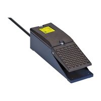 Steute HAE Foot Switch Footswitch 1 Pedal Metal Unguarded 1 Normally Open 1 Normally Closed IP65