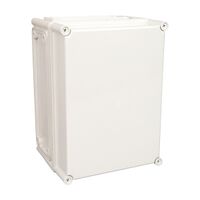 Fibox EK Terminal Box PC IP66 and IP67 H280 x W380 x D230mm Grey
