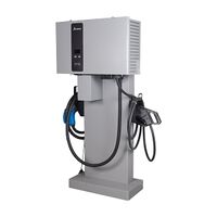 Delta DC EV Charger 25kW Free Standing Mount Post