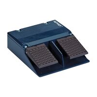 Steute Foot Switch 2 Pedal Metal Unguarded 2 x 2NO 2NC Contacts Slow Action