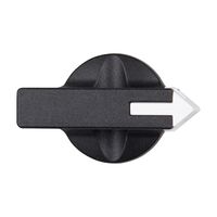 S+S KT9 Lockable Twist Knob Black