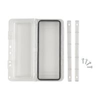 Fibox Inspection Window 8 DIN Module Opening W146 x H50mm