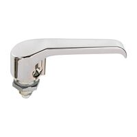 NHP Concept Tough Panelboard Accessory Door L Handle Pad Lockable 8 to 10mm IP66 Chrome