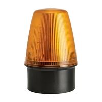 Moflash LED100 ECO Beacon 8 LEDS STD or Flash Mode IP65 8 to 17V AC DC Wall or SUF Mount Lens AMB