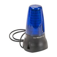 Moflash LEDA125 Sounder 48 LEDS Steady/ Flash Mode 2 x IP65 230VAC Wall/ Surface Mnt Blue