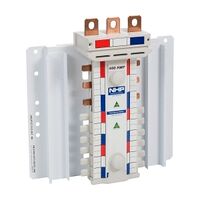NHP POWERMAX DIN-T NCH Busbar Chassis 400A Hybrid 12 Way 27mm 60 Way 18mm 3Pole Top Feed