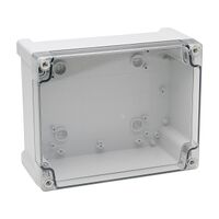 NHP NLINE Terminal Box Plastic IP65 H110 x W110 x D65mm Clear