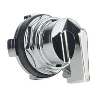 Austrol N100 Selector Switch 30.5mm 3 Position Steel Lever 45 Degrees Changeover KR I 0 II