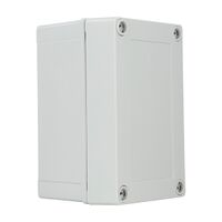 Fibox MNX Terminal Box PC IP66 and IP67 High Box H80 x W130 x 75mm Grey