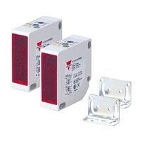 Carlo Gavazzi Photoelectric Sensor Through Beam Plastic SPDT NO NC M12 Plug Range 20m 5m