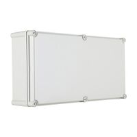 Fibox SOLID Terminal Box PC IP66 and IP67 H280 x W560 x D130mm Grey