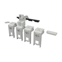 NHP DIN-T LOCKDIN MCB Kit for DTMH 1P-4P