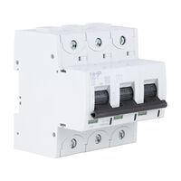 NHP DIN-T Miniature Circuit Breaker 10H 3Pole 125A B Curve