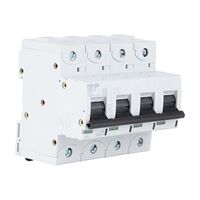 NHP DIN-T Miniature Circuit Breaker 10H 4Pole 80A C Curve