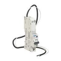 NHP DIN-T Residual Current Breaker RCBO 10kA 1 Pole and Neutral 6A C Curve 10mA Type A (Longbody)