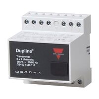 Carlo Gavazzi Dupline 2DI 6-265V AC/DC 2DO 5A SPST Relay aux 230V AC