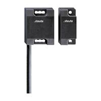 Steute Non-contact Interlock Safety Magnetic Switch Plastic Rectangle 2NC 5m Cable