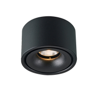 Round Surface Mount DL Black Tri Color 10w