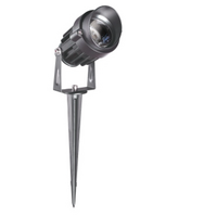 6w Garden Spike/Black/3000K