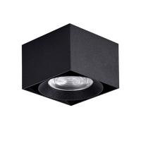 Surface Mount Square DL Black Tri Color 10w