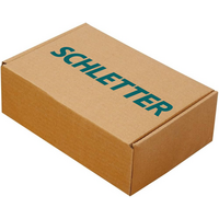 Mounting Schletter 3 Panel Tin Kit 30-47mm Black with 4 x 1.8m Rail
