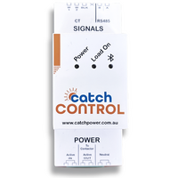 CATCH POWER 1 Phase programmable controller with 2 x 100A CT's (Catch Control 2 Channel)