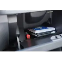 Screwdriver with bit magazine magnetic